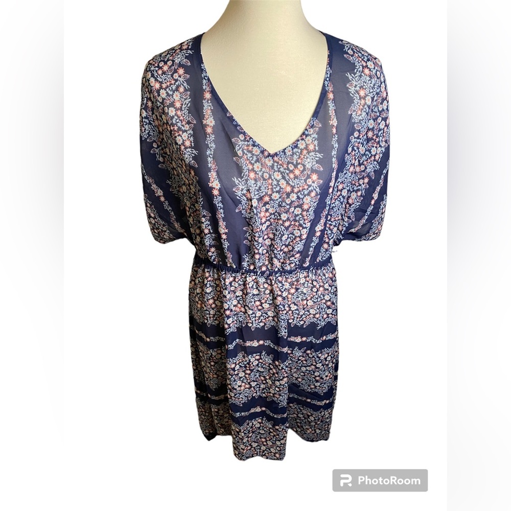 Maurices Floral Dress Swimsuit Coverup